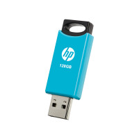 HP PNY v212b - 128 GB - USB Typ-A - 2.0 - 14 MB/s - Dia - Schwarz - Blau