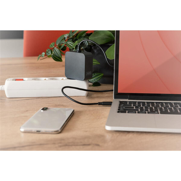 DIGITUS Notebook Ladegerät USB-C, 65W