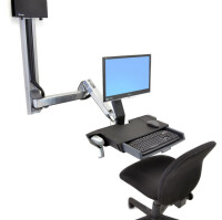 Ergotron StyleView Sit-Stand Combo Extender - Metall - Silber