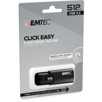 EMTEC B110 Click Easy 3.2 - 512 GB - USB Typ-A - 3.2 Gen...