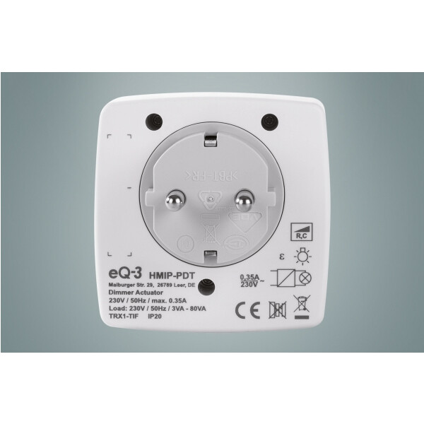 eQ-3 AG HmIP-PDT - Dimmer & Schalter - Extern - Weiß - IP20 - 230 V - 50 Hz