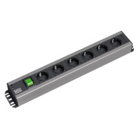 Bachmann 300.011 - Standard - 2U - Schwarz - Grau - 6...