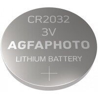 AgfaPhoto Knopfzelle CR 2032 5 St. Lithium - Batterie -...