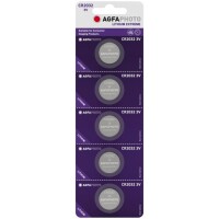 AgfaPhoto Knopfzelle CR 2032 5 St. Lithium - Batterie - CR2032