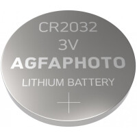 AgfaPhoto Knopfzelle CR 2032 Lithium 3 V 5 St. - Batterie...