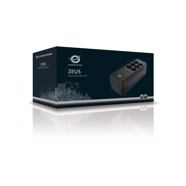 Conceptronic ZEUS05E - Standby (Offline) - 0,65 kVA - 360 W - 220 V - 240 V - 220 V