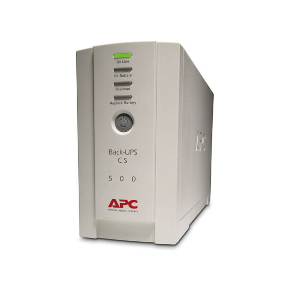 APC BK500 - 0,5 kVA - 300 W - 480 J - 45 dB - Plombierte Bleisäure (VRLA) - 2,4 min