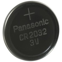 Panasonic CR2032 - Einwegbatterie - Lithium - 3 V - 220 mAh - Edelstahl - 2,9 g