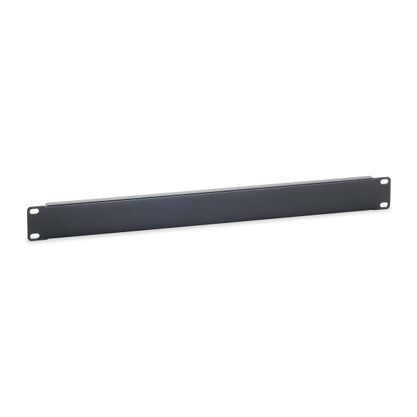 Equip 19" Blank Panel - 1U - Schwarz - Blindplatte - Schwarz - 1U - CE - 48,3 cm (19") - 482,6 mm