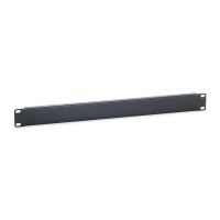 Equip 19" Blank Panel - 1U - Schwarz - Blindplatte - Schwarz - 1U - CE - 48,3 cm (19") - 482,6 mm