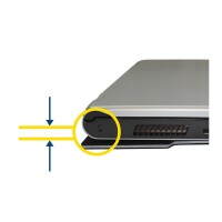 Bakker FlexTop 270 Notebook Stand - Laptop-Ständer - Grau - Aluminium - 25,4 cm (10") - 40,6 cm (16") - 3 kg