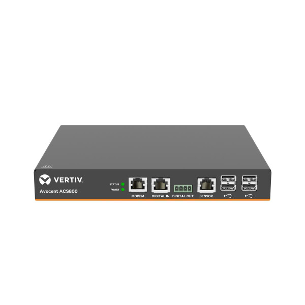 Vertiv Avocent ACS804MEAC-404, CLI, HTTP/HTTPS, SNMP, LOCAL, RADIUS, LDAP, TACACS+ and ONE