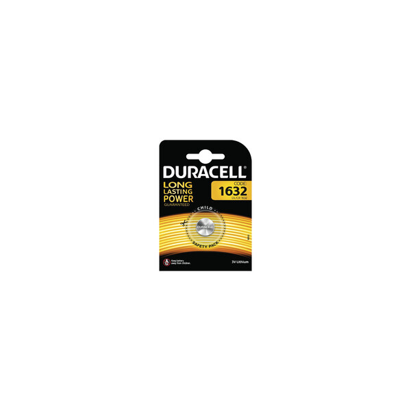 Duracell Batterie Knopfzelle Cr1632* - Batterie - 137 mAh