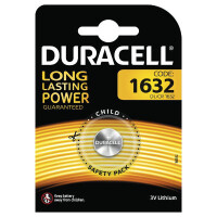 Duracell Batterie Lithium Knopfzelle CR1632 - Batterie -...