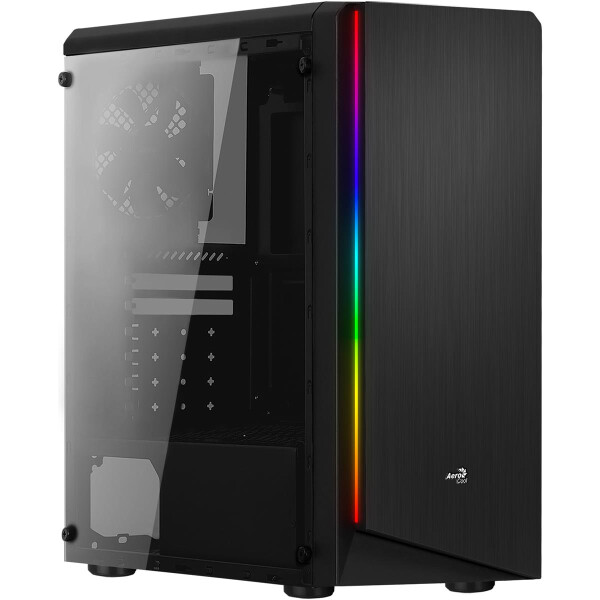 AEROCOOL ADVANCED TECHNOLOGIES Aerocool Rift - Midi Tower - PC - Schwarz - ATX - micro ATX - Mini-ATX - ABS Synthetik - SPCC - Blau - Grün - Rot