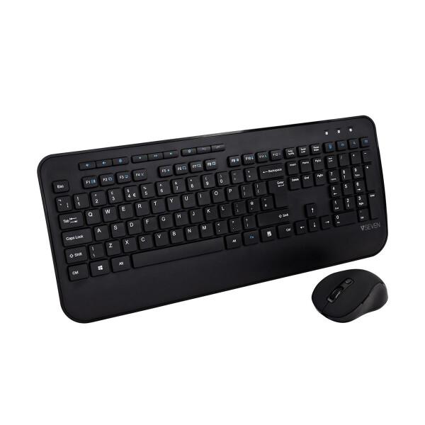 V7 CKW300UK - Tastatur-und-Maus-Set - kabellos