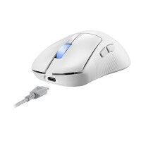 ASUS Maus Rog Keris Ii WL Ace WHT Gaming - Maus - Optisch