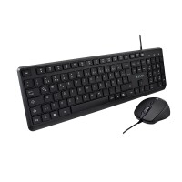 V7 USB PRO KEYBOARD MOUSE COMBO FR - Tastatur - Tastatur...