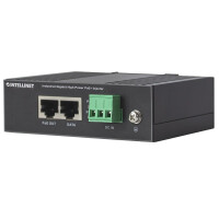 Intellinet Gigabit High-Power PoE+ Industrie-Injektor, 1 x 30 Watt-Port, IEEE 802.3at/af P