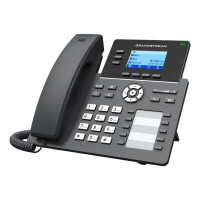 Grandstream GRP2604P - IP-Telefon - Schwarz -...