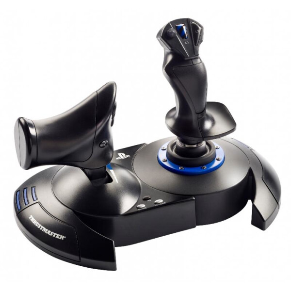 ThrustMaster T.Flight Hotas 4 - Joystick - PC - PlayStation 4 - Digital - Kabelgebunden - USB 2.0 - Schwarz - Blau