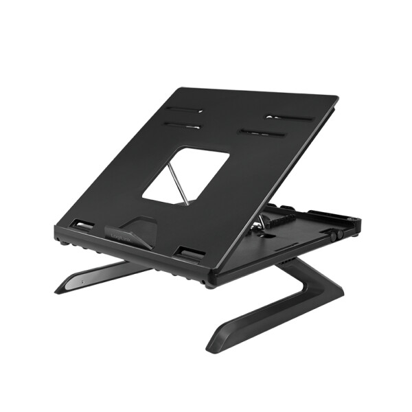 LogiLink AA0133 - Laptop-Ständer - Schwarz - Metall - Kunststoff - 25,4 cm (10") - 40,6 cm (16") - 280 mm