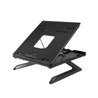 LogiLink AA0133 - Laptop-Ständer - Schwarz - Metall - Kunststoff - 25,4 cm (10") - 40,6 cm (16") - 280 mm