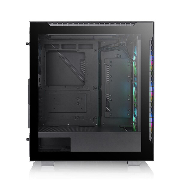 Thermaltake Divider 550 TG Ultra - Midi Tower - PC - Schwarz - ATX - micro ATX - Mini-ITX - SPCC - Gehärtetes Glas - Multi