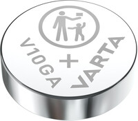 Varta V 10 GA - Einwegbatterie - Alkali - 1,5 V - 1 Stück(e) - 50 mAh - Silber