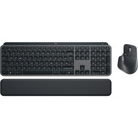 Logitech MX Keys S Combo - RF Wireless + Bluetooth -...