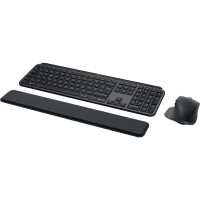 Logitech MX Keys S Combo - RF Wireless + Bluetooth -...