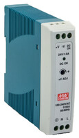 Barox PS-DIN-AC/12/20 - Netzvermittlung - Drinnen - 85-264VAC - 120-370VDC - 20 W - 12VDC - Blau - Grau