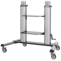 Tripp HVY DTY ROLLING TV CART HGT