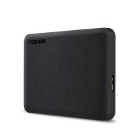 Toshiba Canvio Advance - 2 TB - 2.5" - 2.0/3.2 Gen 1 (3.1 Gen 1) - Schwarz
