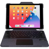 DEQSTER Rugged Touch Keyboard Folio - mit Trackpad -...