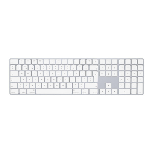 Apple Magic Keyboard with Numeric Keypad - Tastatur - QWERTY - Weiß