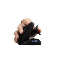 Contour UniMouse wireless Bluetooth rechtshänder schwarz - Maus - 4.000 dpi