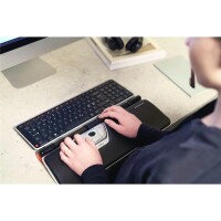 Contour RollerMouse Red Plus wired silber - Maus - 2.800 dpi