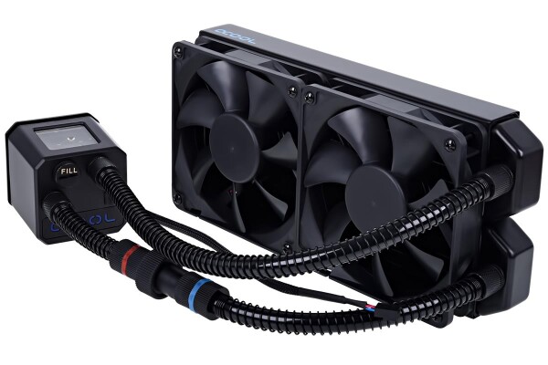 Alphacool Eisbaer 240 CPU - All-in-One-Flüssigkeitskühler - 12 cm - 29 dB - 63,85 cfm - Schwarz
