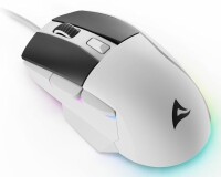 Sharkoon SKILLER SGM35 Gaming-Maus weiß - Maus - 6.400 dpi