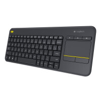 Logitech Wireless Touch Keyboard K400 Plus - Tastatur -...