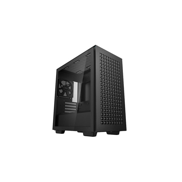 Deepcool CH370 - Mini Tower - PC - Schwarz - micro ATX - Mini-ITX - ABS - Stahl - Gehärtetes Glas - Multi