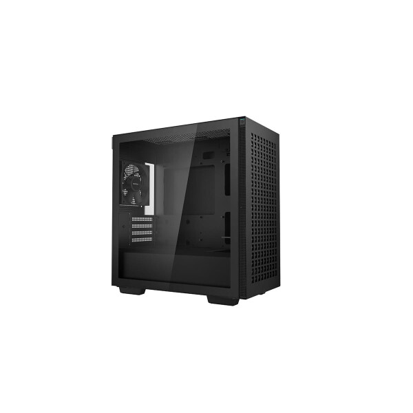 Deepcool CH370 - Mini Tower - PC - Schwarz - micro ATX - Mini-ITX - ABS - Stahl - Gehärtetes Glas - Multi