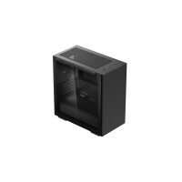 Deepcool MACUBE 110 - Midi Tower - PC - Schwarz - micro ATX - Mini-ITX - Acrylnitril-Butadien-Styrol (ABS) - SPCC - Gehärtetes Glas - Gaming