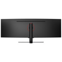 LC-Power LC-M49-DFHD-144-C-Q - 124,5 cm (49") - 3840 x 1080 Pixel - UltraWide Full HD - QLED - 6 ms - Schwarz