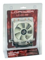 LC-Power LC-CC-95 - Kühler - 9,2 cm - Silber - Weiß
