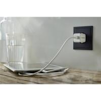 Intenso POWER ADAPTER USB-C GAN/7803022 - Drinnen - AC - 20 V - Weiß