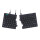 R-Go Split R-Go Break Ergonomische Tastatur - AZERTY (BE) - schwarz - kabelgebunden - Mini - Kabelgebunden - USB - AZERTY - Schwarz