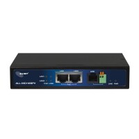 ALLNET ALL-MC116SPV-VDSL2 - 10BASE-T - 100BASE-T - DMT - IEEE 802.3ab - IEEE 802.3u - IEEE 802.3z - Schwarz - ADSL (RJ-11) - Ethernet (RJ-45) - Metall