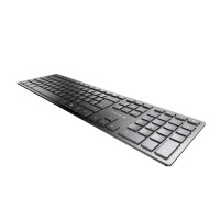 Cherry KW 9100 SLIM - RF Wireless + Bluetooth - AZERTY -...